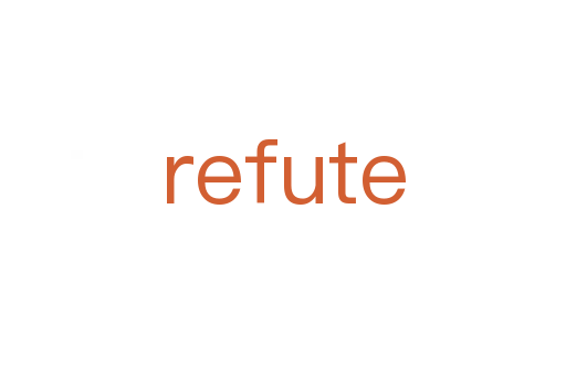 refute