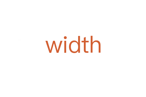 width
