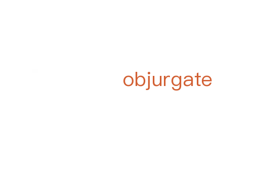 objurgate
