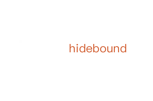 hidebound
