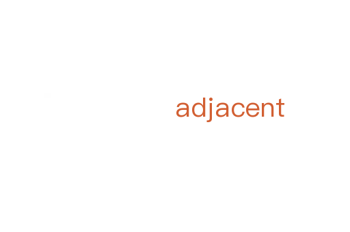 adjacent