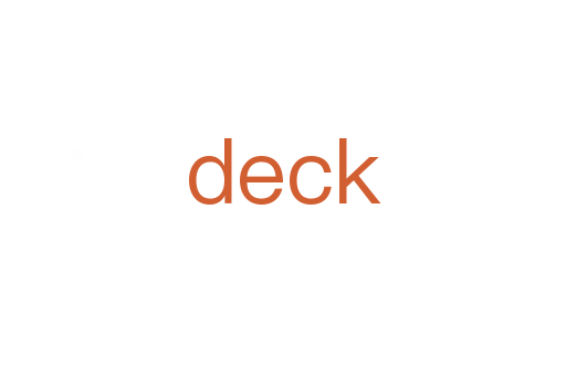 deck