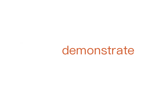 demonstrate