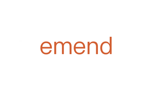 emend