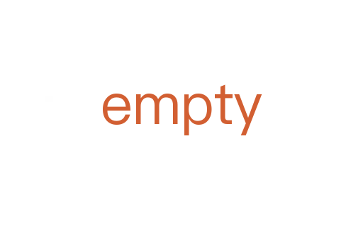 empty